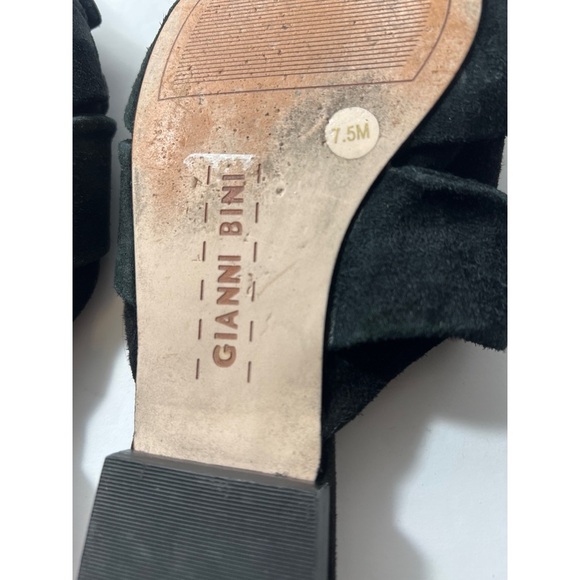 Gianni Bini Suede Mules with Bow Embellishments - Picture 7 of 7